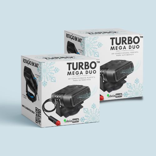 Ar Condicionado Portátil Turbo Mega Duo