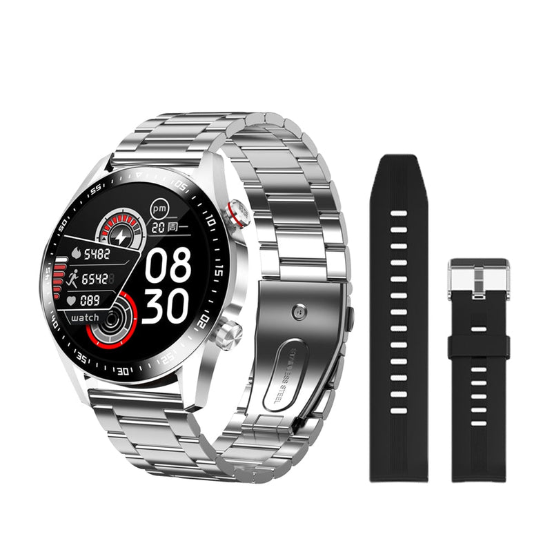 SmartWatch de Luxo - iClick Relógios - 002 OneClick Brasil Prata 