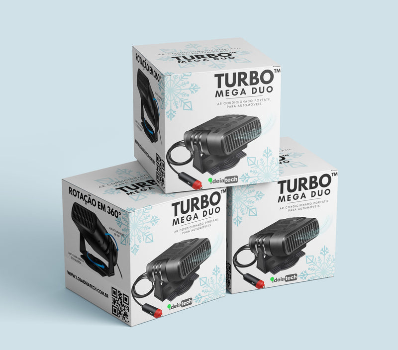 Ar Condicionado Portátil Turbo Mega Duo