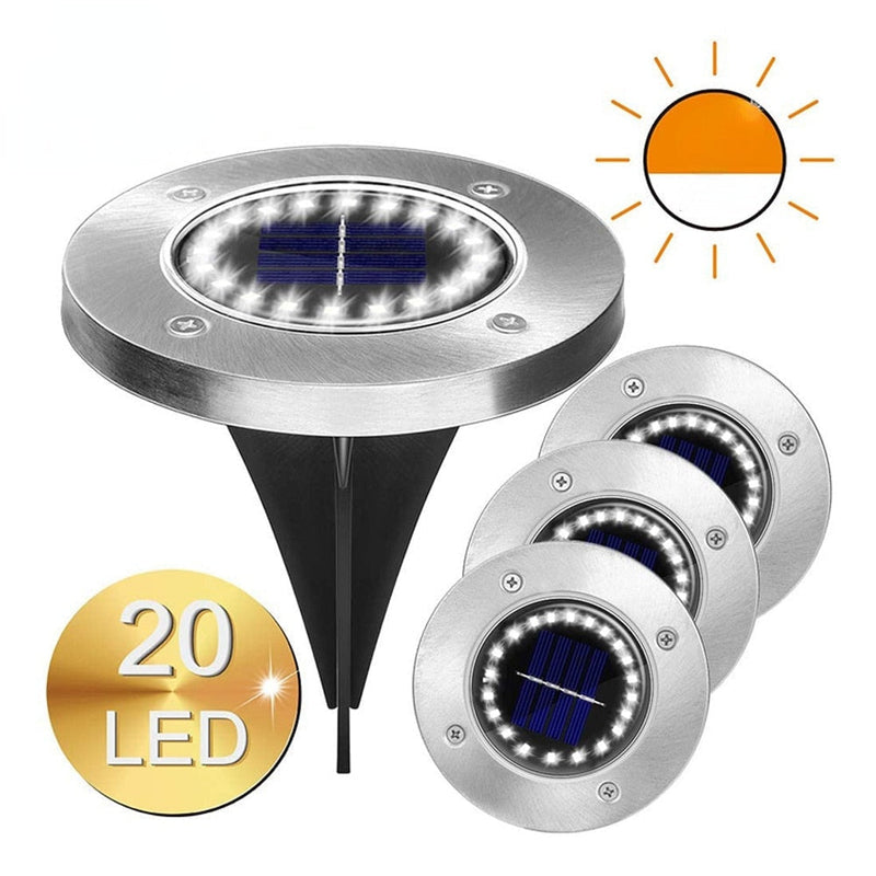 Luminária Solar para Jardim - Sem Fio Casa e Jardim - 020 OneClick Brasil 