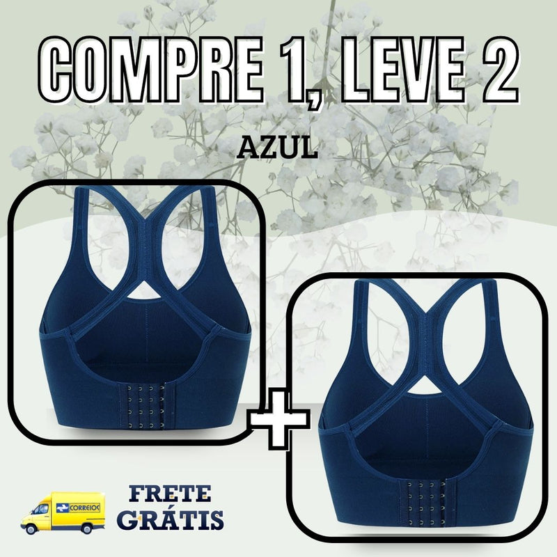 Kit 2 Unidades - Sutiã Up Confort™ Vestuário e acessórios - 039 OneClick Brasil Azul | Azul P (40) Busto 65 à 70cm 